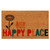 Calloway Mills 121901729 Our Happy Place Doormat, 17" x 29"