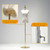 Female Mannequin Torso, Display Dress Form Mannequins, Size: S/2~4 55~75in Adjustable Height Wedding Dress Manikin Body, Stability Gold Metal Stand Table Maniquine for Clothing Jewelry Display