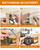 EasyTime Watch Link Removal Kit: Professional Watch Strap Adjustment Tool Band Replacement Bracelet Resize Kit for All Size with 108 PCS Spring Bars 20 PCS Link Pins EasyTime Watch Link Removal Kit: Professional Watch Strap Adjustment Tool Band Replacement Bracelet Resize Kit for All Size with 108 PCS Spring Bars 20 PCS Link Pins