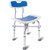 Heavy Duty Shower Chair with Back 550lb, Height Adjustable Bath Seat with EVA Pad, Anti-Slip Shower Bench Bathtub Stool for Elderly, Senior, Handicap & Disabled, Tool-Free Assembly Heavy Duty Shower Chair with Back 550lb, Height Adjustable Bath Seat with EVA Pad, Anti-Slip Shower Bench Bathtub Stool for Elderly, Senior, Handicap & Disabled, Tool-Free Assembly