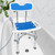 Heavy Duty Shower Chair with Back 550lb, Height Adjustable Bath Seat with EVA Pad, Anti-Slip Shower Bench Bathtub Stool for Elderly, Senior, Handicap & Disabled, Tool-Free Assembly Heavy Duty Shower Chair with Back 550lb, Height Adjustable Bath Seat with EVA Pad, Anti-Slip Shower Bench Bathtub Stool for Elderly, Senior, Handicap & Disabled, Tool-Free Assembly