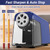 AFMAT PSX1 Electric Pencil Sharpener Heavy Duty, 6 Holes, Auto Stop Pencil Sharpener for Artists, Classroom Electric Sharpener for 6-11mm Colored Pencils, 7000 Sharpenings, Fast Sharpen, Save Pencils