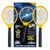 DEVOGUE® Pack of 2 Electric Fly Swatter Bug Zapper Battery Operated Flies Killer Indoor & Outdoor Pest Control Mosquito Zapper and Insect Catcher Racket (Packing May Vary) DEVOGUE® Pack of 2 Electric Fly Swatter Bug Zapper Battery Operated Flies Killer Indoor & Outdoor Pest Control Mosquito Zapper and Insect Catcher Racket (Packing May Vary)