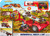 Hot Wheels Monster Trucks Playset, Toy Truck & Car, Down Hill Race & Go with 1:64 Scale Bone Shaker & 1:64 Scale Vehicle