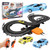 Slot Car Race Track Sets for Kids Toys, with Two Slot Cars and Two Handles to Control The Speed, Circular Overpass Race Track, Two Players Game Suitable for Children