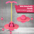Christoy Pogo Jumper with Handle and Ball Pump, High Jump Toy Bounce Jump Trick Board Pogo Bouncing Ball Safe and Fun Pogo Stick for Kids Boys Girls and Adults (Pink) Christoy Pogo Jumper with Handle and Ball Pump, High Jump Toy Bounce Jump Trick Board Pogo Bouncing Ball Safe and Fun Pogo Stick for Kids Boys Girls and Adults (Pink)