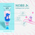 NOBS Jr. Kids Nano Hydroxyapatite Toothpaste – Fluoride Free, SLS-Free, Remineralizing - Dentist Formulated - Bubblegum Berry