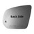 Burco 5843B Compatible with Mercedes-Benz G/GLE/GLS Series Right Passenger Side Mirror Glass with Blind Spot Detection