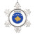 LITTLEGROVE SEEDS Kosovo Flag Christmas Ornaments 2023 Snowflake Ornament Country City Souvenir Ornament for Christmas Tree Decor Novelty Metal Xmas Tree Pendant New Year Party Decor 3 Inch LITTLEGROVE SEEDS Kosovo Flag Christmas Ornaments 2023 Snowflake Ornament Country City Souvenir Ornament for Christmas Tree Decor Novelty Metal Xmas Tree Pendant New Year Party Decor 3 Inch