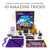 NATIONAL GEOGRAPHIC Magic Kit - 45 Magic Tricks for Kids to Perform with Step-by-Step Video Instructions for Each Trick Provided by a Professional Magician, Toys for Boys and Girls
