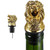 Lion Head Wine Pourer Spout, Animals Shape Aerator, Perfect Festival Gift Set, Zinc Alloy, for Home and Bar, 1Pcs(Golden) Lion Head Wine Pourer Spout, Animals Shape Aerator, Perfect Festival Gift Set, Zinc Alloy, for Home and Bar, 1Pcs(Golden)