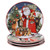 Magic of Christmas 16pc Ceramic Dinnerware Set – Santa and Woodland Animals Holiday Plates, Bowls & Mugs, Dishwasher & Microwave Safe, Festive Christmas Tableware