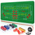 Leyndo Craps Tabletop Game Set, Includes 35" x 70" Rubber Craps Tabletop Layout Mat, 36" Rattan Stick, Casino Grade AAA 19mm Dice, 3 Inch On/Off Buttons and 100 Poker Chips with Case Leyndo Craps Tabletop Game Set, Includes 35" x 70" Rubber Craps Tabletop Layout Mat, 36" Rattan Stick, Casino Grade AAA 19mm Dice, 3 Inch On/Off Buttons and 100 Poker Chips with Case