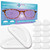 GMS Optical 2.0mm Regular Thickness / 15mm Medium Length - Air Cushion Adhesive Anti-Slip Contour Nose Pads - for Eyeglasses, Sunglasses, and Glasses - (5 Pair-2 Pack)(10 Pair Total)(Clear) GMS Optical 2.0mm Regular Thickness / 15mm Medium Length - Air Cushion Adhesive Anti-Slip Contour Nose Pads - for Eyeglasses, Sunglasses, and Glasses - (5 Pair-2 Pack)(10 Pair Total)(Clear)