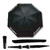 Clicgear UV 68 Inch Dual Canopy Golf Umbrella Black