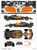 Voltz Toys Authentic Licensed 1:12 McLaren F1 MCL36 Remote Control Car - F1 Collection RC car Series for Kids and Adults - 2.4GHz RC Car for Gift (1:12 McLaren F1 MCL36)