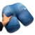The Buttress Pillow – All-Natural Latex Foam Butt-Shaped Pillow for Sleep, Stress Relief, and Comfort – Ergonomic Design for Side, Back, and Stomach Sleepers – Removable Cover Included