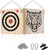 VKEDA Axe Throwing Wooden Target with Handles & KnifeThrowing with Steel Chain (Wooden Axe Target) VKEDA Axe Throwing Wooden Target with Handles & KnifeThrowing with Steel Chain (Wooden Axe Target)