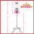 Olde Midway 15" Gumball Machine with Stand - Pink, Vintage-Style Bubble Gum Candy Dispenser with Glass Globe and Metal Base Olde Midway 15" Gumball Machine with Stand - Pink, Vintage-Style Bubble Gum Candy Dispenser with Glass Globe and Metal Base