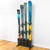 StoreYourBoard Telluride Ski Storage Rack – Freestanding Ski Rack Floor Stand for Garage or Home, Ski Storage Holds 4 Pairs of Skis, Heavy Duty, Ski Organizer