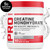 GNC Pro Performance Creatine Monohydrate Powder for Women & Men, 5g Creatine Per Serving, Muscle Building, Energy Production, Endurance, Performance, 50 Servings