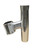 Brocraft Boat T-TOP Rod Holder / Clamp-On Rod Holder - Silver Aluminum - Vertical Mount - Fits 1" to 2" O.D. Pipe
