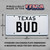 Urban Cowboy | Bud + Sissy | Metal Stamped License Plates