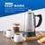 Elite Gourmet EC922 Electric Coffee Percolator, BPA Free, Keep Warm, Glass Clear Brew Progress Knob, Cool-Touch Handle, Cordless Serve, 12-Cup, Stainless Steel