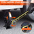 Car Jack Kit Scissor Jack for Car 2 Ton (4409 lbs) Tire Jack Tool Kit Universal Car Emergency Kit with Lug Wrench Tire Changing Kit for Car SUV (2T)