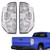 G-PLUS Tail Lights, Compatible with Toyota Tundra 2014 2015 2016 2017 2018 2019 2020 2021, Rear Lamps Clear Lens Driver & Passenger Tail Lamps Luces Traseras, Faros Traseros Rear LightsAssembly