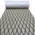 EVA Boat Flooring Carpet with Cross Groove Marine Teak decking Sheet for Yacht,74.8"×27.5" Self Adhesive (Light Grey +Black Cross)