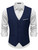 MAGE MALE Men's Suit Vests Casual Formal Dress Vest Business Slim Fit Waistcoat Vest with 3 Real Pockets for Suits Tuxedo