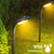 ROSHWEY Landscape Path Lights, 4 Pack Solar Pathway Lights Outdoor Waterproof, Bright Outside Lights for Yard, Solar Powered Landscape Lighting for Walkway Driveway, White Light & Warm Light ROSHWEY Landscape Path Lights, 4 Pack Solar Pathway Lights Outdoor Waterproof, Bright Outside Lights for Yard, Solar Powered Landscape Lighting for Walkway Driveway, White Light & Warm Light