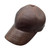100% Real Genuine Lambskin Leather Baseball Cap Hat Sports Visor (Macciato Coffe)
