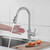GIMILI Touchless Kitchen Faucet with Pull Down Sprayer Motion Sensor Hands-Free Smart Activated Brushed Nickel Sink Faucets