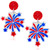 SKYFUN American Flag Earrings 4th of July Earrings for Women Acrylic Sparkly Fireworks Dangle Earrings USA Red White and Blue Earrings for Patriots Memorial Independence Day Jewelry Gift, Fireworks SKYFUN American Flag Earrings 4th of July Earrings for Women Acrylic Sparkly Fireworks Dangle Earrings USA Red White and Blue Earrings for Patriots Memorial Independence Day Jewelry Gift, Fireworks