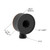 Derengge SA-0045-ORB Round Handheld Shower Wall Supply Elbow, Wall-Mount Hose Connector, without Shower Head and Hose,Oil Rubbed Bronze Finished