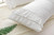 Meaning4 White Ruffled Pillow Shams King Size Pillowcases Pure Cotton Pillow Covers 20"x36" 2-Pack