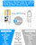 NQWKMZMDJ 10 Pack G4 LED Bulb 12V AC/DC, JC Bi-Pin Base 2W G4 Bulb Equivalent 20W T3 Halogen Lamp, No Flicker 6000K LED Lights 200LM for Chandelier Pendant Wall Home Lighting (Daylight White)