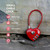 UP Security Small Combination Padlock, Cable Locks with Combination, Cute Padlock with Number, Combo Cable Lock for Luggage, Suitcase, Gym Locker, Backpack Zipper, Bag, Toolbox, Helmet, Travel Safe