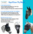 EquiVizor 95% UV Eye Protection (XL) Standard Horse Fly Mask - Help with Uveitis, Corneal Ulcer, Light Sensitivity. Designed to Stay On Your Horse.