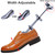 Xinlinke Professional Metal Shoe Stretcher Men USA Size 5-12 (EU 39-46) Flat Shoes Tree 2-Way Adjustable Wide Width Length Expander Double Shaft