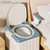 Pongnas Adults Portable Toilet Bedside Commode Potty Chair for Adults with Anti Slip Bottom, Foldable Bedside Commode Chair for Elderly and Pregnant Women, Comfortable Pongnas Adults Portable Toilet Bedside Commode Potty Chair for Adults with Anti Slip Bottom, Foldable Bedside Commode Chair for Elderly and Pregnant Women, Comfortable