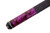 AB Earth 58 inch Hand-Painted Series 2-Piece Billiard Pool Cue Stick with Irish Linen Wrap (Purple, 20oz)