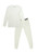 Place and Street Men’s Cotton Thermal Underwear Set Shirt Pants Long Johns White