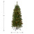 National Tree Company 4.5 ft Pre-Lit Kingswood Fir Slim Artificial Christmas Tree, 150 Multicolor Lights, 330 Tips, Includes Stand, Green