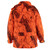 Gamehide Whisper Extreme Weather Insulated Waterprood Deer Hunting Parka (Orange Camo, X-Large)