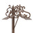 Liberty Garden 649-KD Hyde Park Decorative Metal Garden Hose Stand, Holds 125-Feet of 5/8-Inch Hose, 41-Inch height - Bronze
