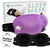 Nidra Contoured Sleep Mask for Side Sleepers – Zero Pressure Fit, Light Blocking Eye Shade for Sleeping & Travel – Purple, Standard Size