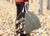 Firewood Carrier - Waxed Canvas Wood Carrier for Firewood, Heavy Duty Log Carrier Bag As Wood Stove Accessories